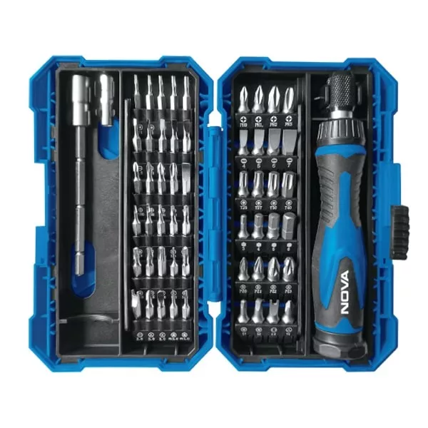 مجموعه 57 عددی پیچ گوشتی نووا مدل 1364