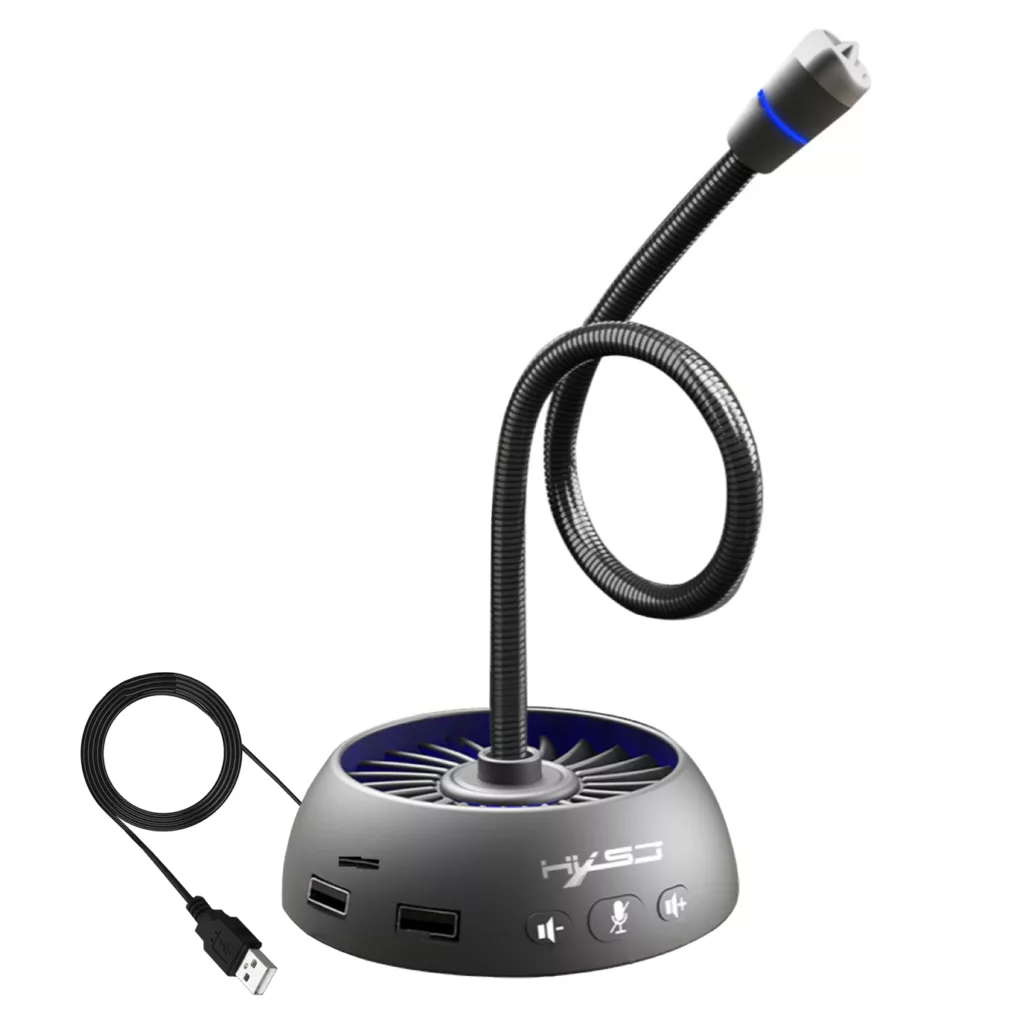 میکروفن رومیزی اچ اکس اس جی مدل F15 با درگاه اتصال USB