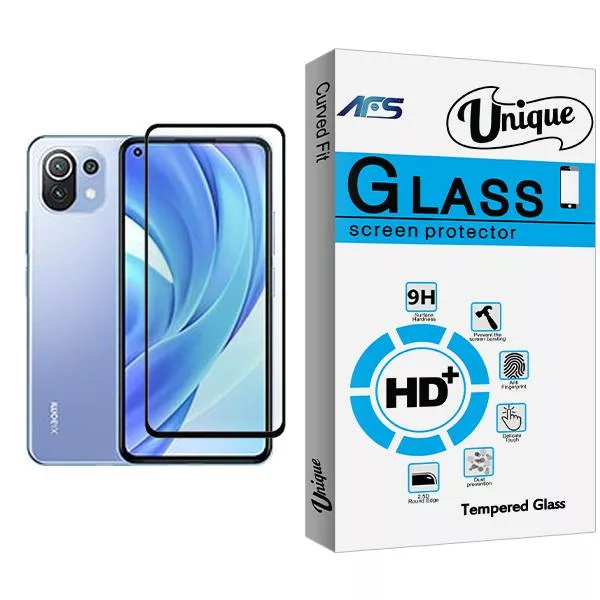 محافظ صفحه نمایش ای اف اس مدل Unique Glass MIX001 مناسب برای گوشی موبایل شیائومی Mi 11 Lite