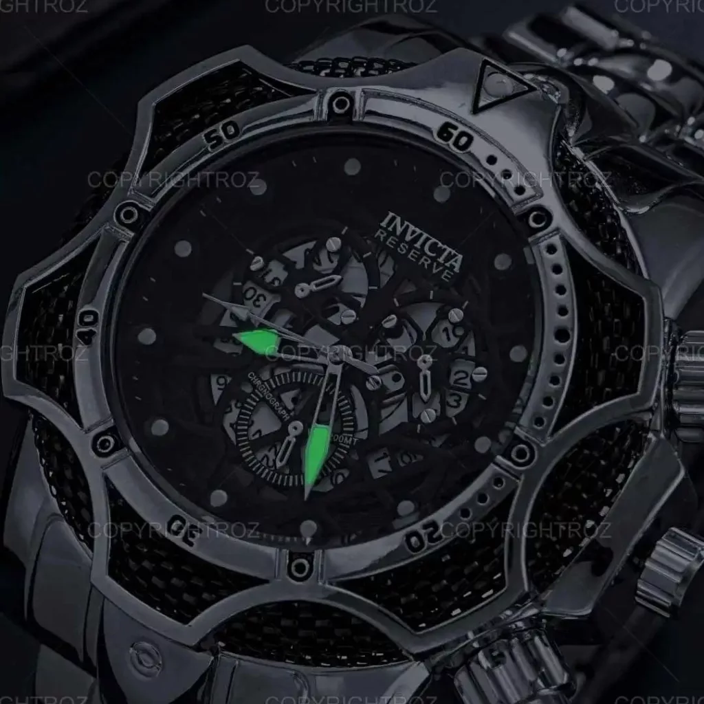 ساعت مچی عقربه‌ای مردانه اینویکتا مدل گودزیلا تک موتور