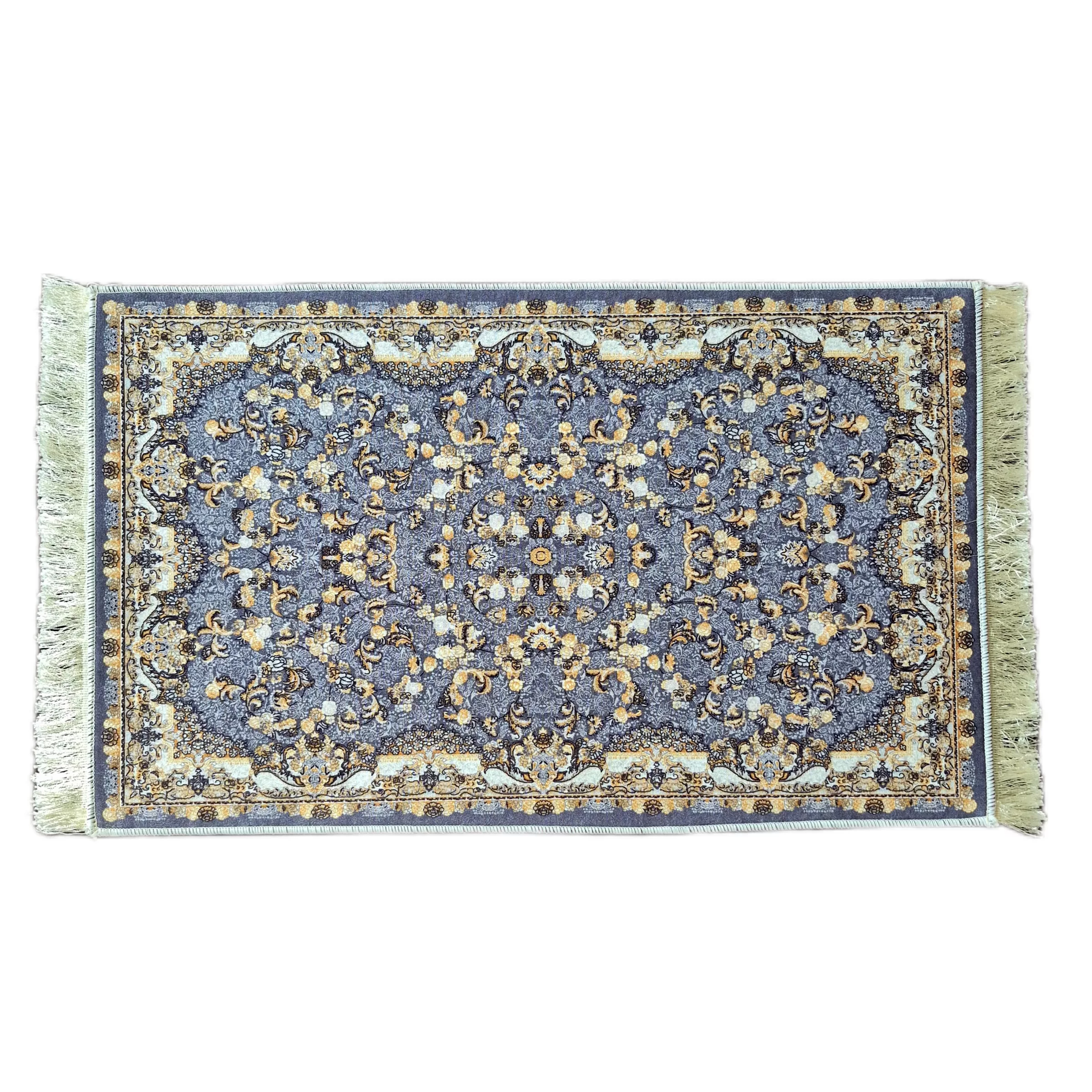 پادری مدل فرشینه ابریشمی کدpfab67 سایز 80×50 سانتی متر