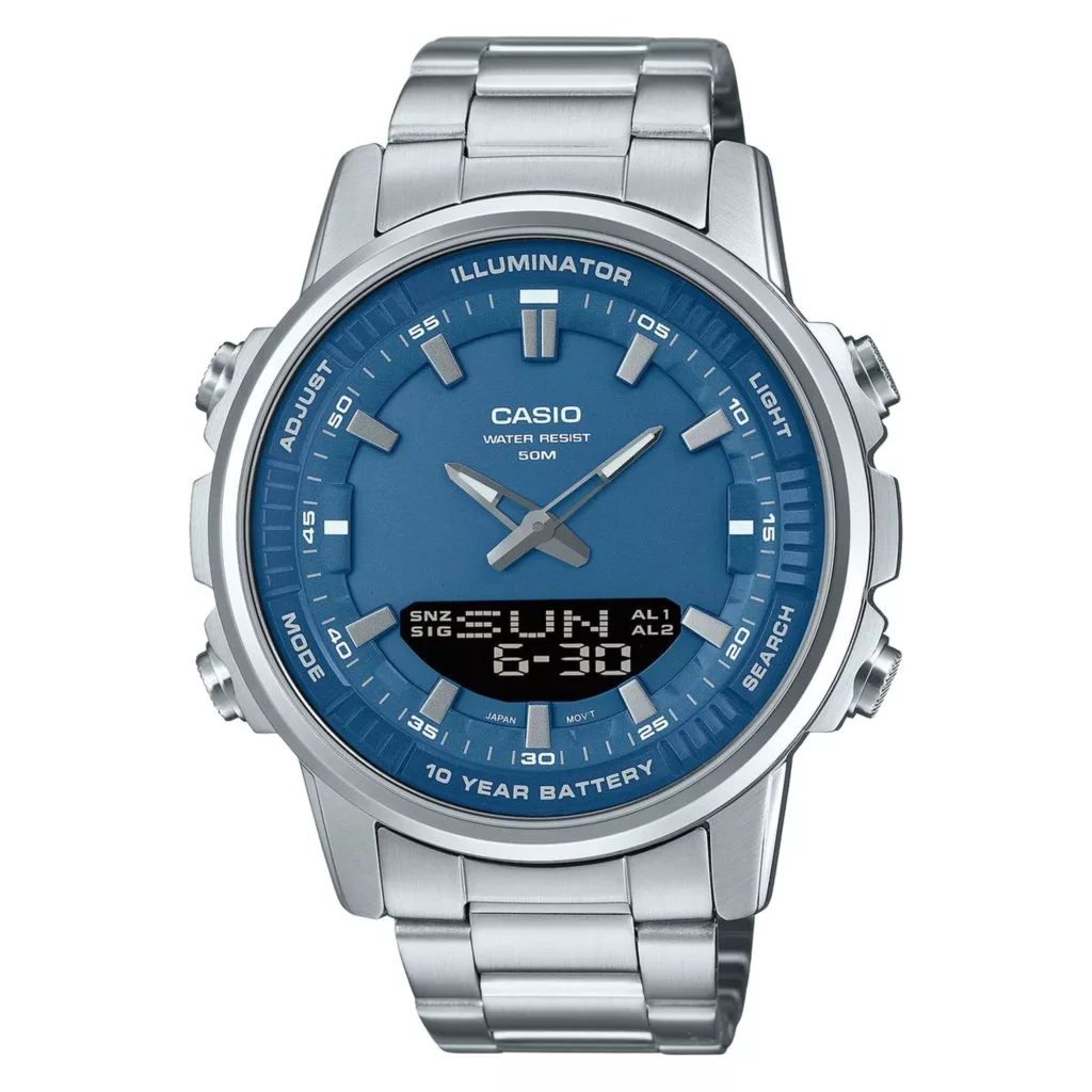 ساعت مچی عقربه‌ای مردانه کوارتز کاسیو مدل AMW-880D-2A1VDF