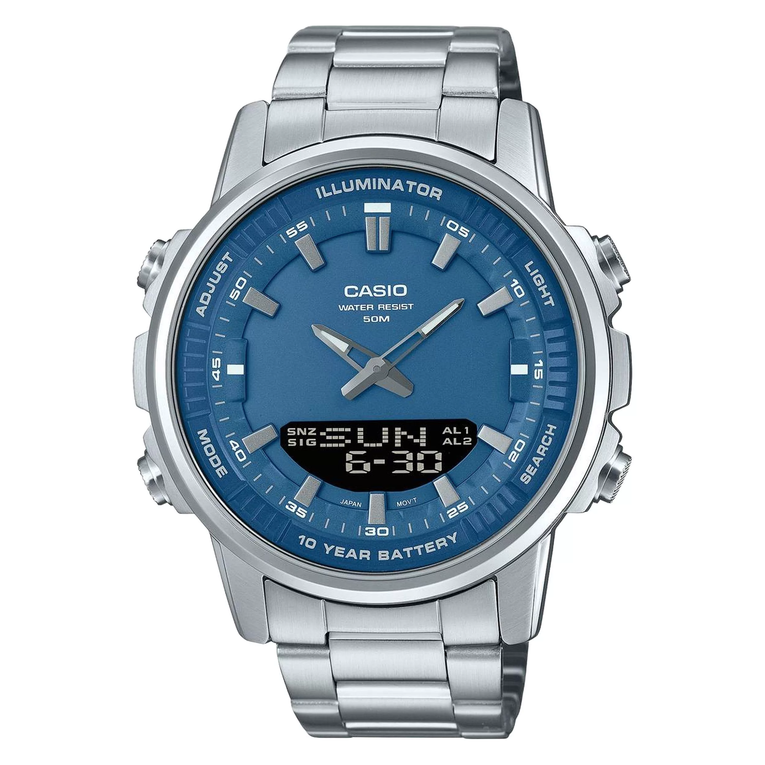 ساعت مچی عقربه‌ای مردانه کوارتز کاسیو مدل AMW-880D-2A1VDF