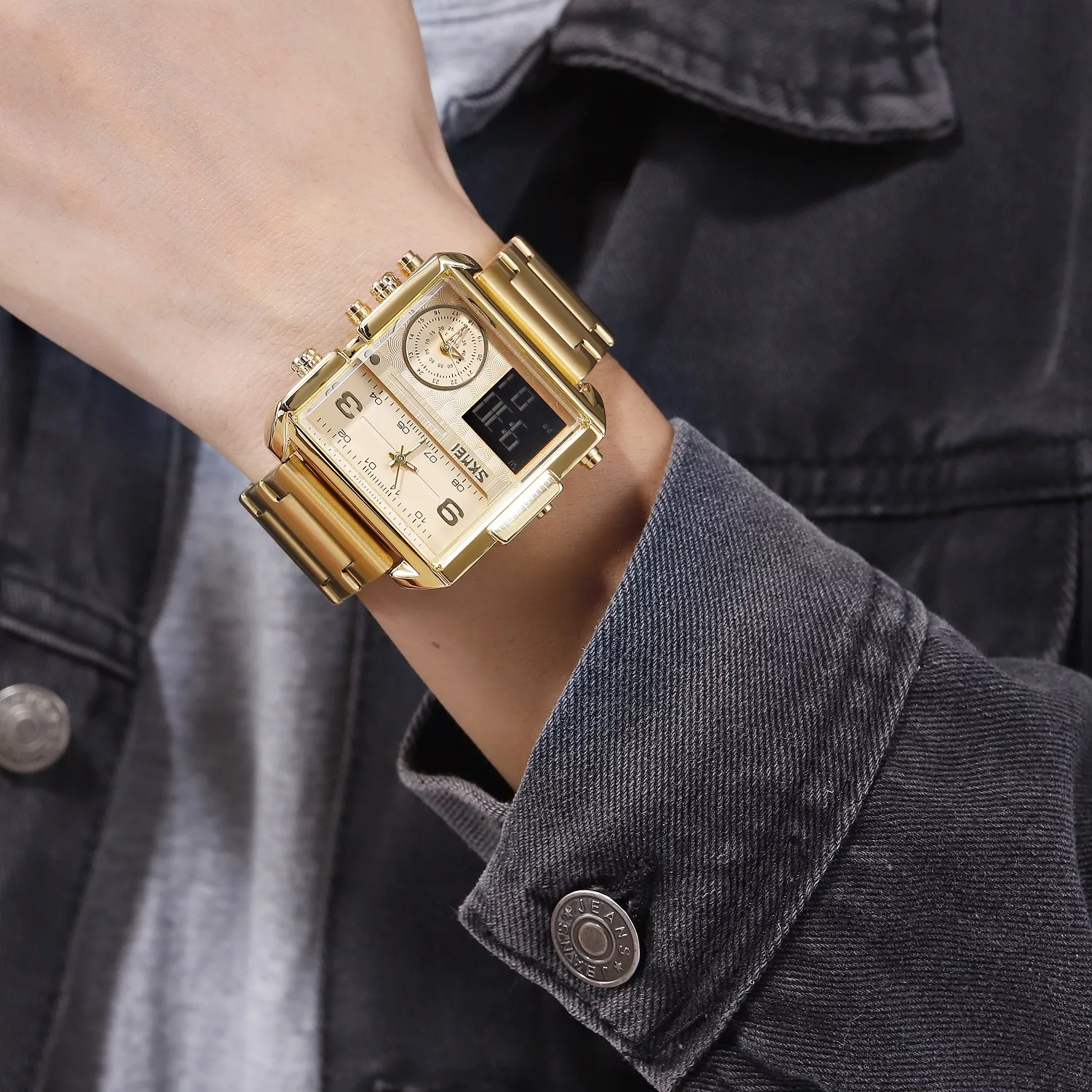 ساعت مچی عقربه‌ای مردانه اسکمی مدل 1584