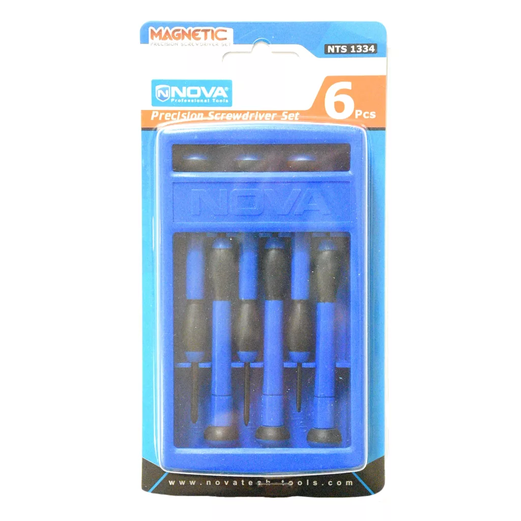 مجموعه 6 عددی پیچ گوشتی ساعتی نووا مدل NTS1334