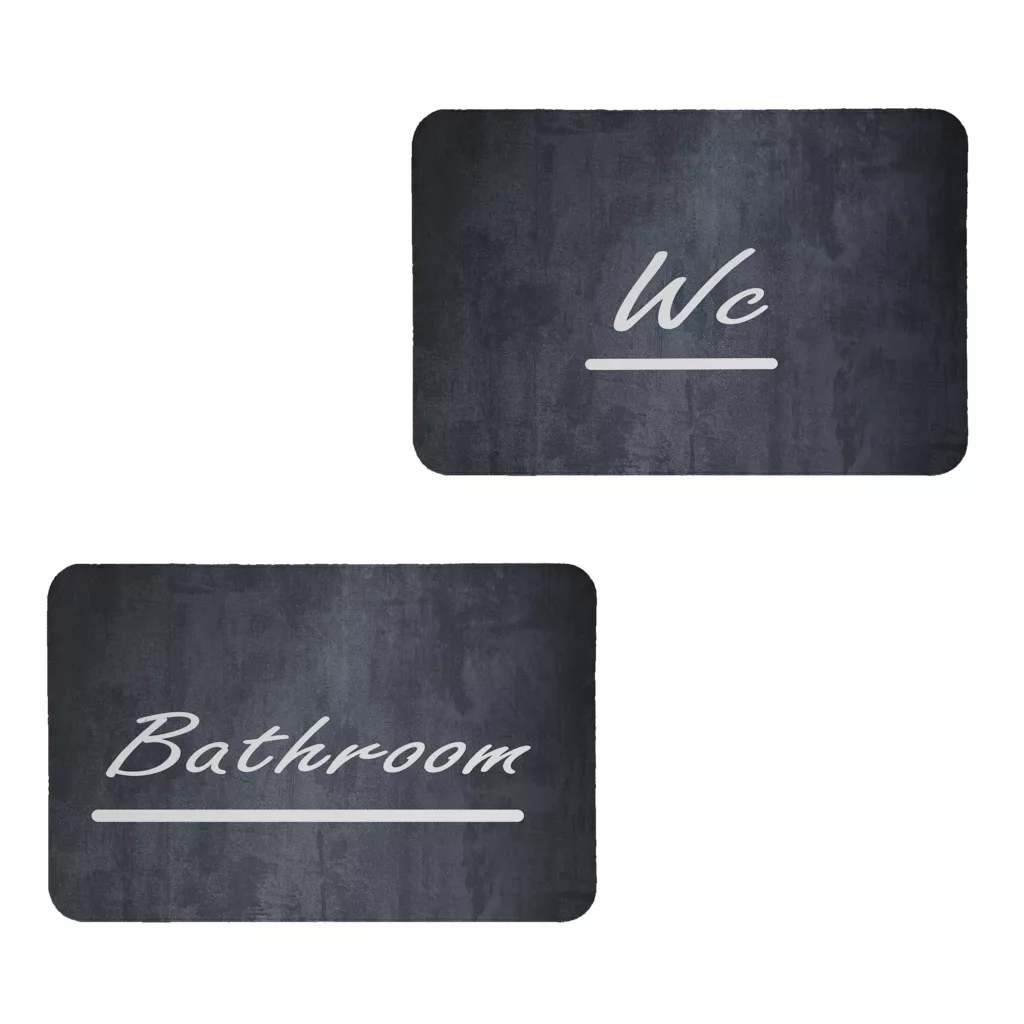 پادری طرح حمام و سرویس بهداشتی کد 8468B مجموعه دو عددی