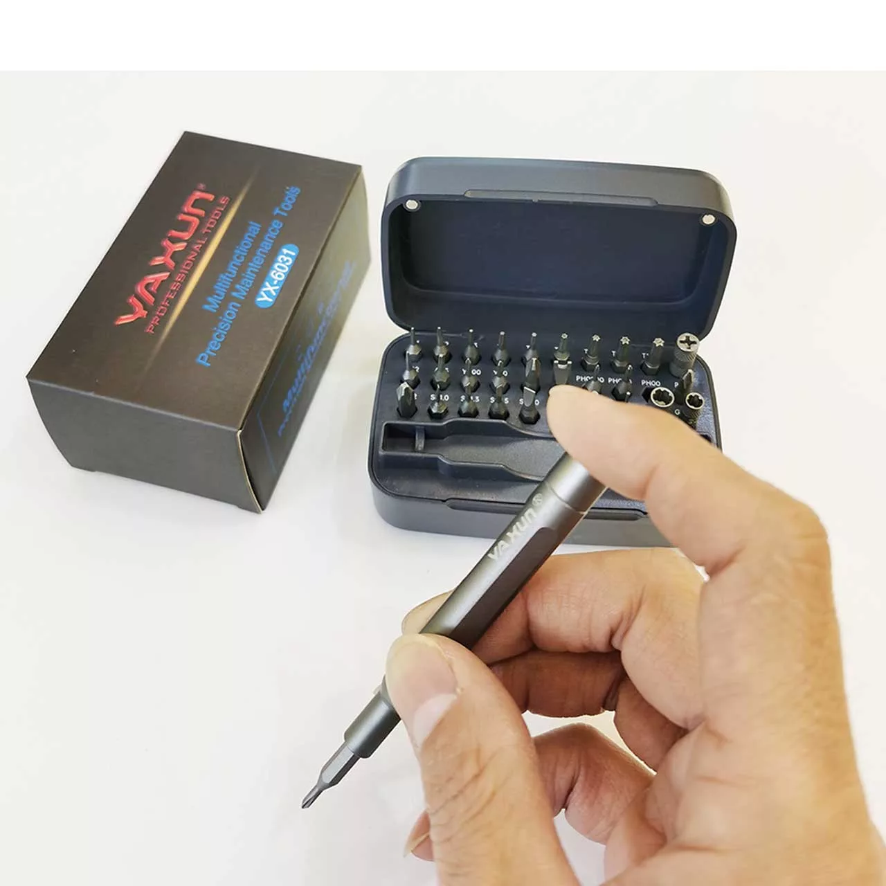 مجموعه 31 عددی سری پیچ گوشتی یاکسون مدل YX-6031