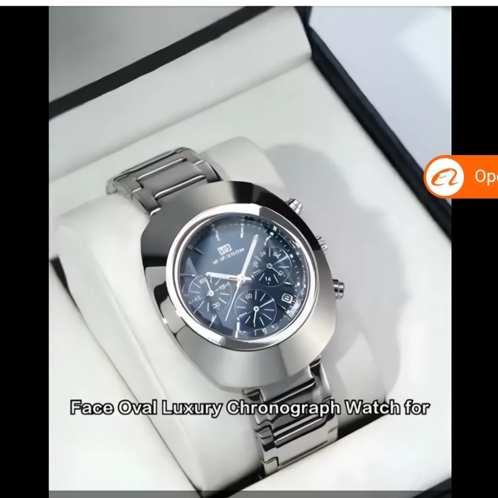 ساعت مچی عقربه‌ای کوارتز مردانه وا وا ووم مدل کلاسیک سه‌ موتور فعال کرنوگراف بند استیل کد ۲