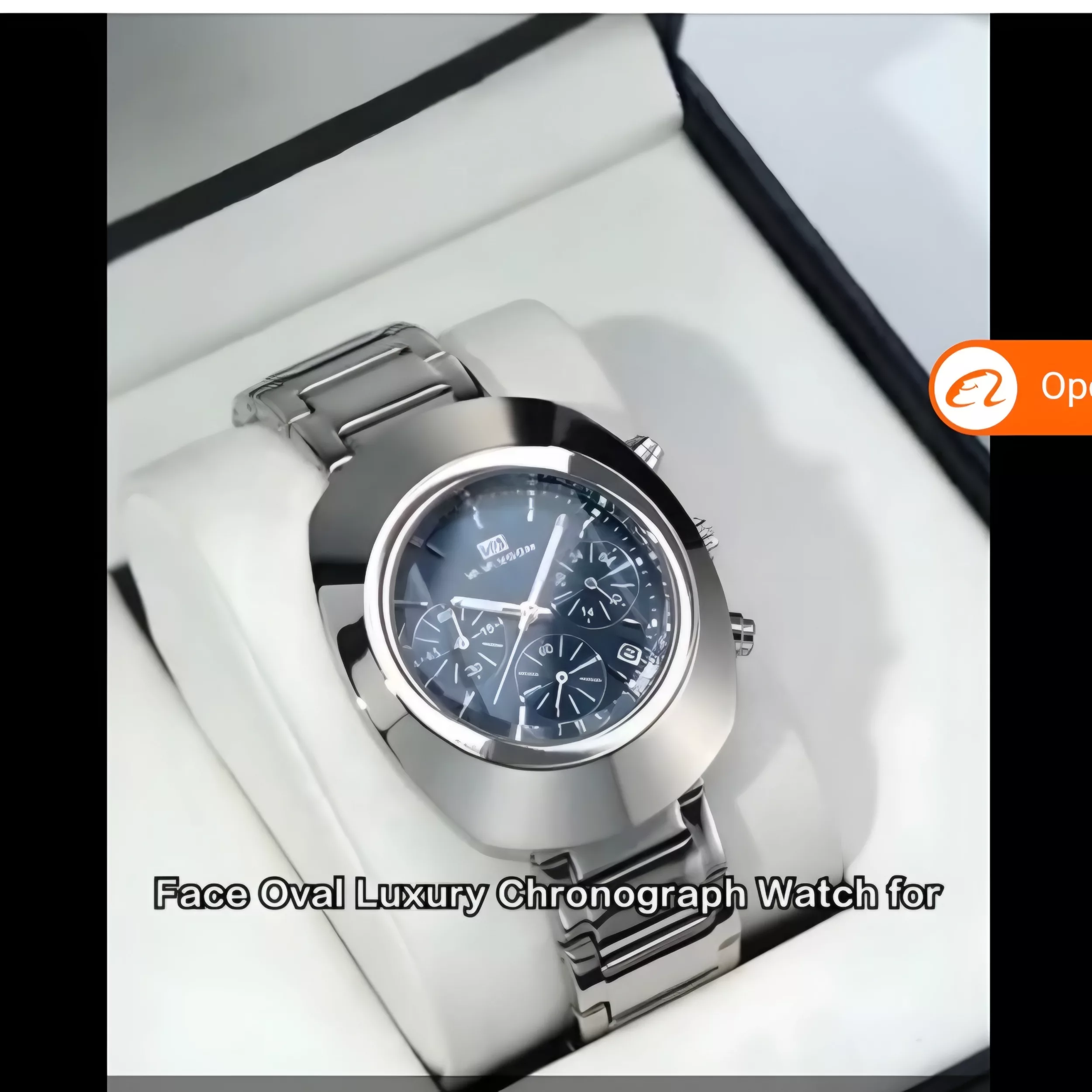 ساعت مچی عقربه‌ای کوارتز مردانه وا وا ووم مدل کلاسیک سه‌ موتور فعال کرنوگراف بند استیل کد ۲