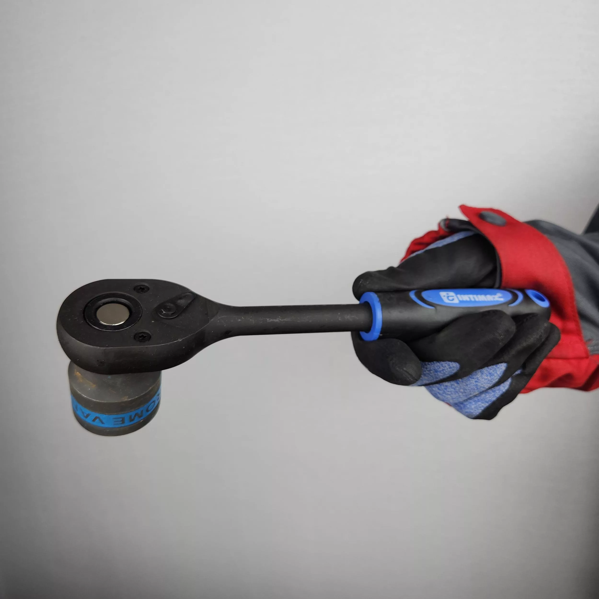 آچار بکس صنعتی اینتیمکث کد 4007 فشارقوی مجموعه 24 عددی