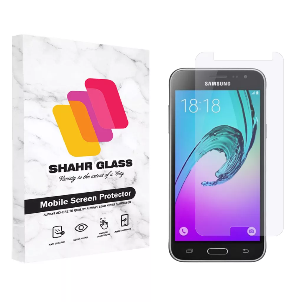 محافظ صفحه نمایش شهر گلس مدل SMP مناسب برای گوشی موبایل سامسونگ Galaxy J3 2016