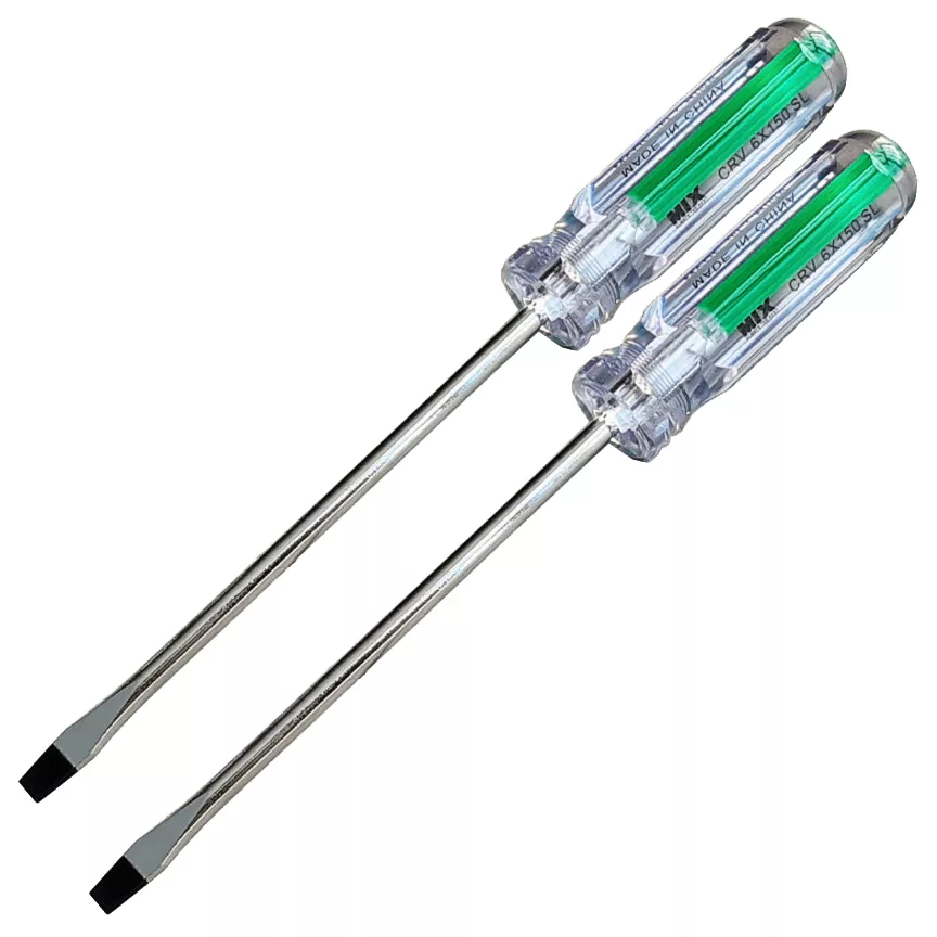 پیچ گوشتی دوسو میکس مدل AT – 6×150 مجموعه 2 عددی