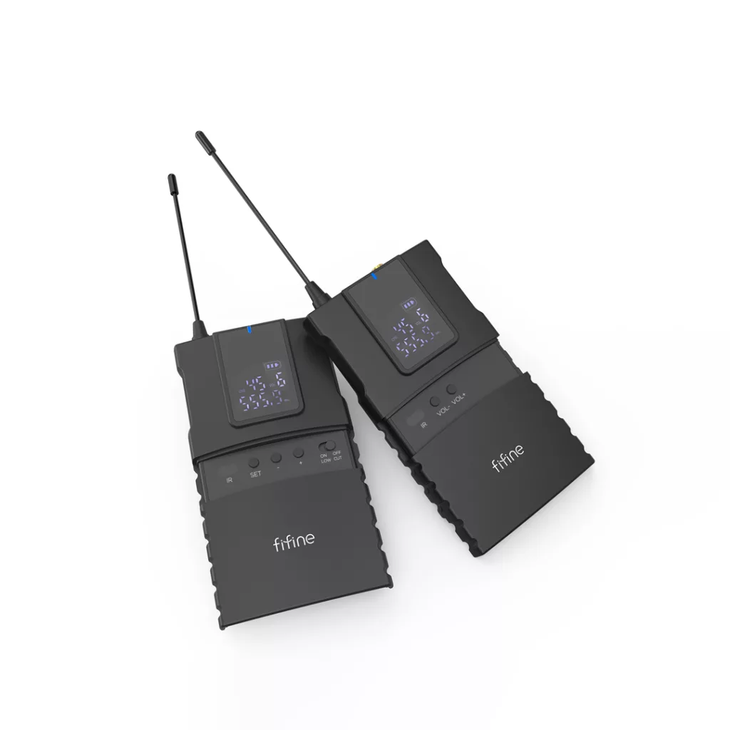 میکروفون دوربین فای فاین مدل C8 با درگاه اتصال جک 3.5 میلی متری