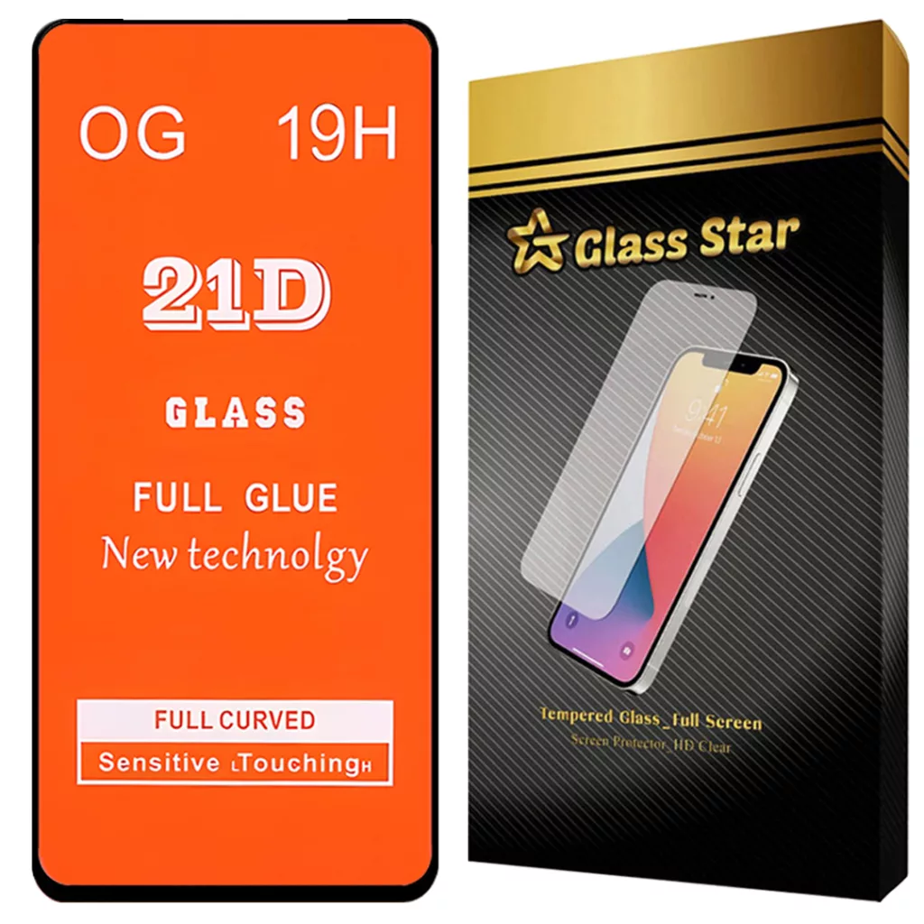محافظ صفحه نمایش گلس استار مدل FULG20 مناسب برای گوشی موبایل ریلمی Realme 12 Plus / شیائومی Redmi Note 10 Pro