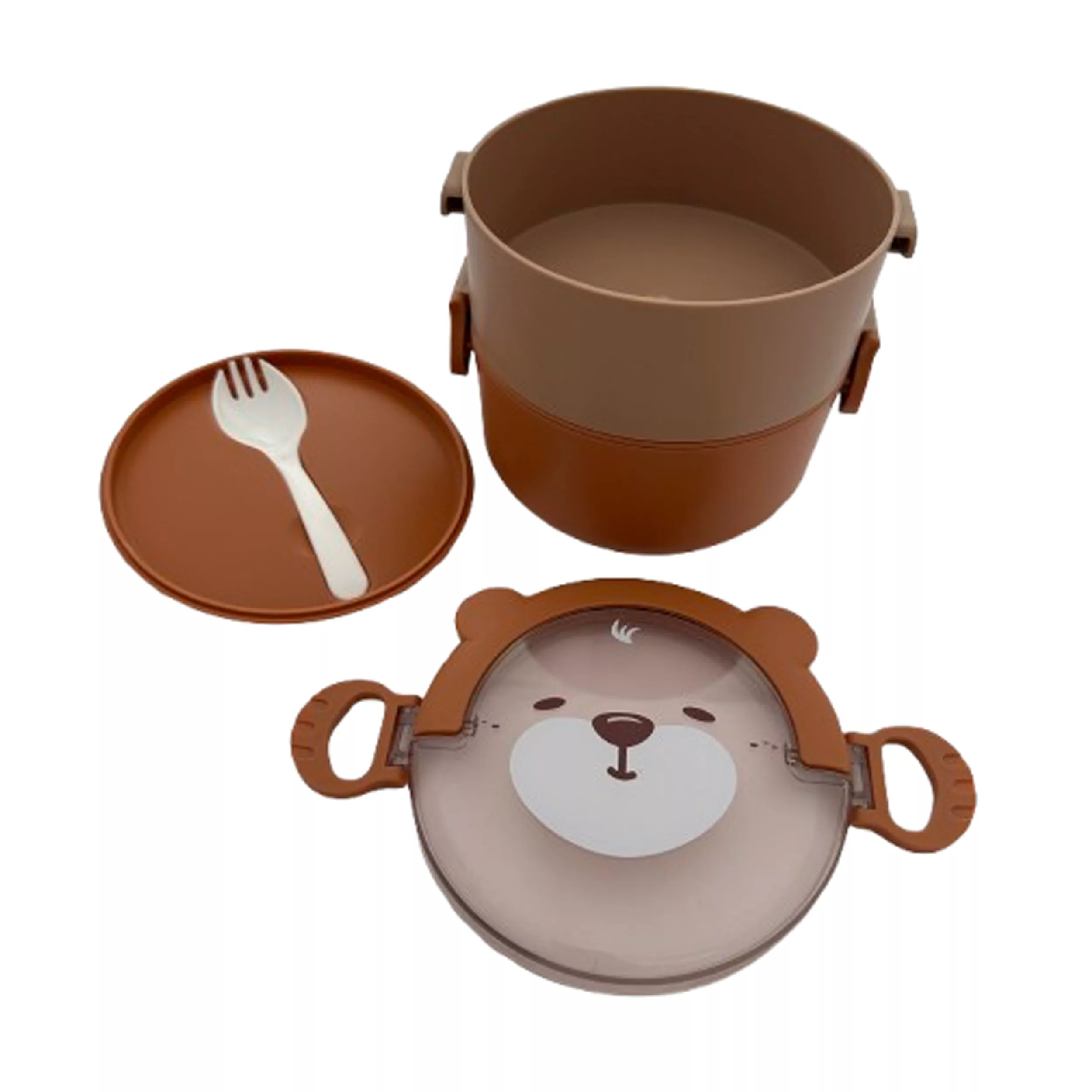 ظرف غذای کودک مدل خرسی کد 007