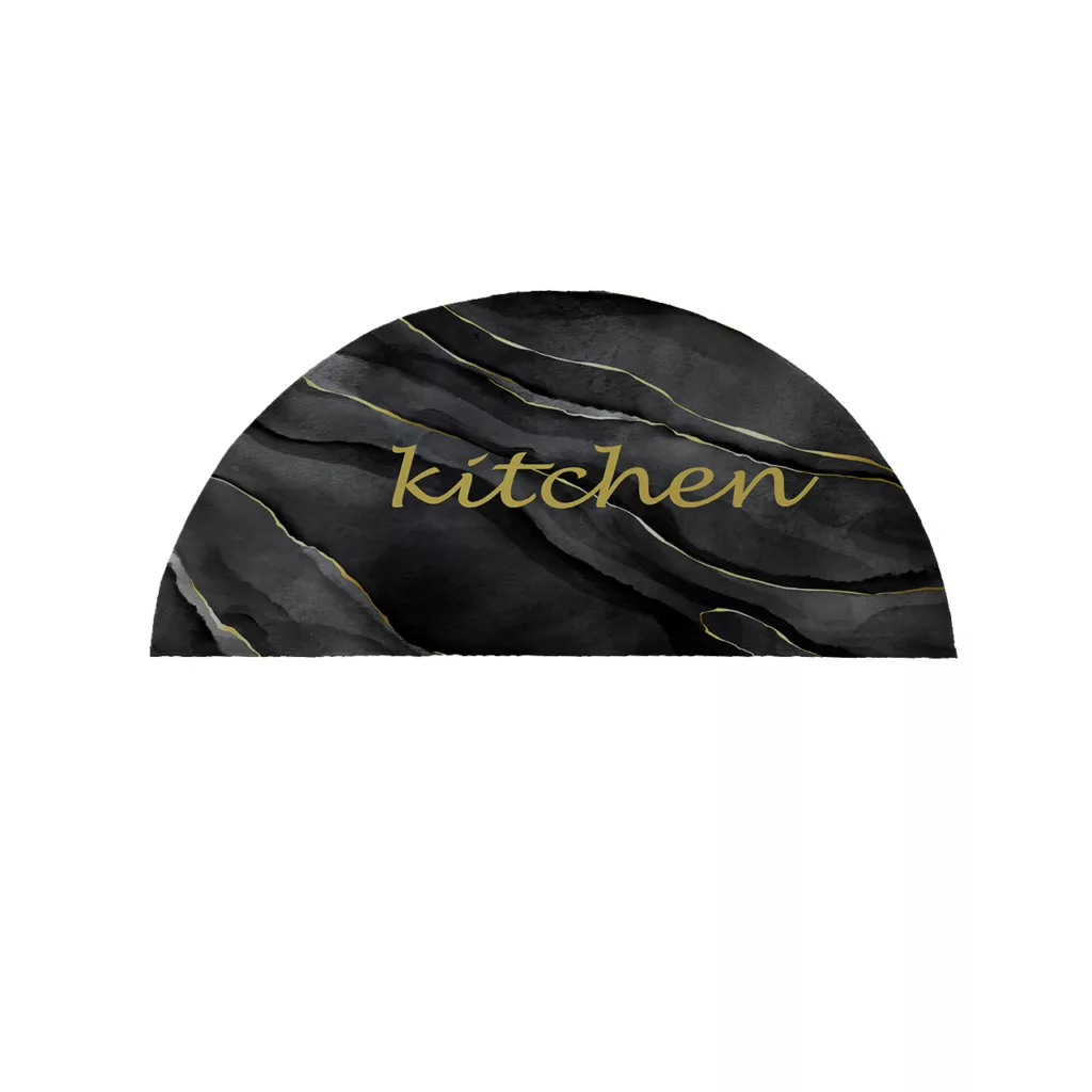 پادری مدل نیم دایره طرح آشپزخانه کد 8756 سایز 90×45 سانتی متر