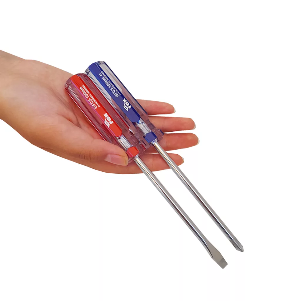 پیچ گوشتی  چهارسو و دوسو فاکس مدل AT - 200 مجموعه دوعددی