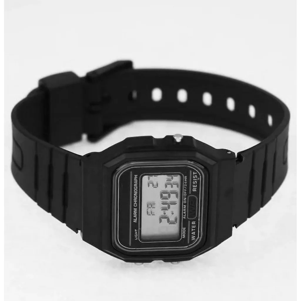 ساعت مچی دیجیتال مدل مینیمال اسپرت کرنوگراف بند پیو کد ۴