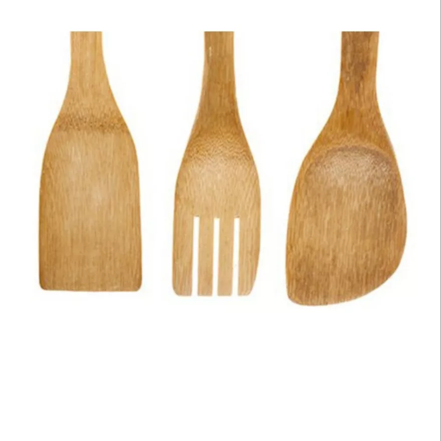 کفگیر چوبی کد AR92 مجموعه 3 عددی