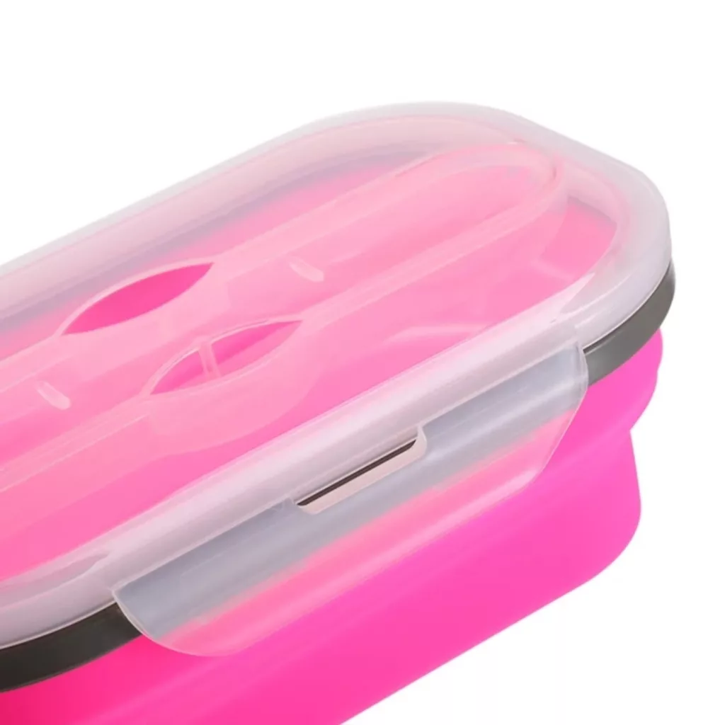 ظرف غذا مدل سیلیکونی طرح تاشو