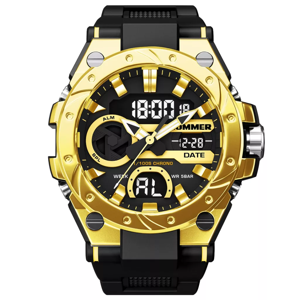 ساعت مچی عقربه‌ای کوارتز مردانه هامر مدل HM1428-C2