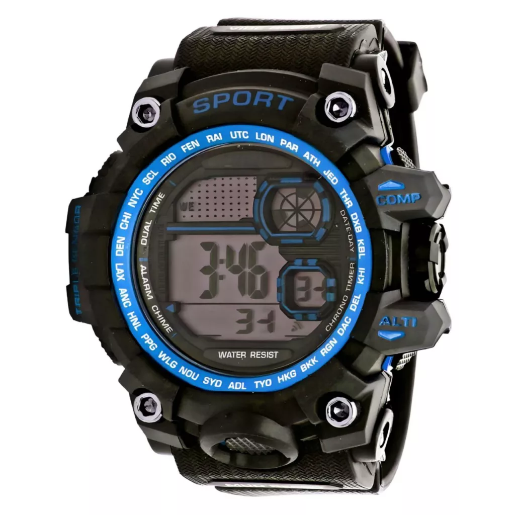ساعت مچی دیجیتال مردانه مدل تک زمانه03