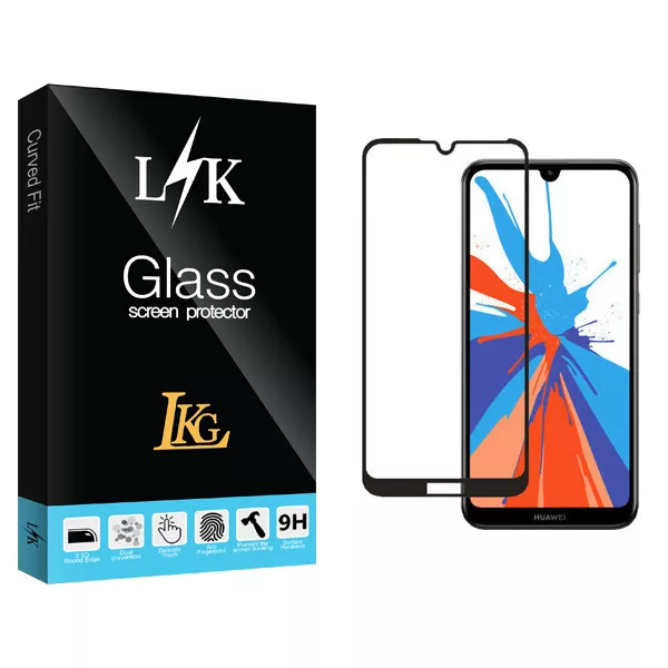 محافظ صفحه نمایش ال کا جی مدل LK Glass مناسب برای گوشی موبایل هوآوی Y6 Prime 2019