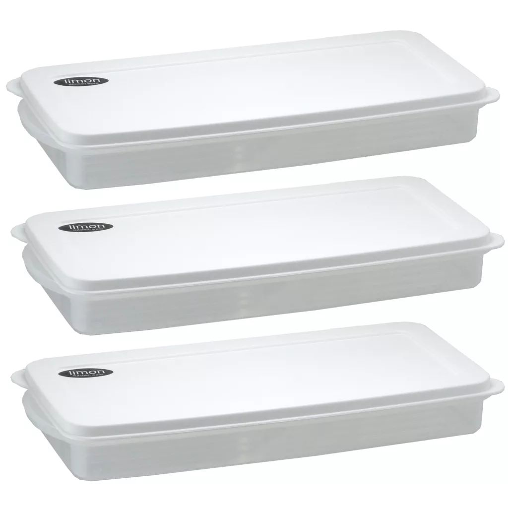 ظرف نگهدارنده لیمون مدل فریزری FL-3 بسته سه عددی