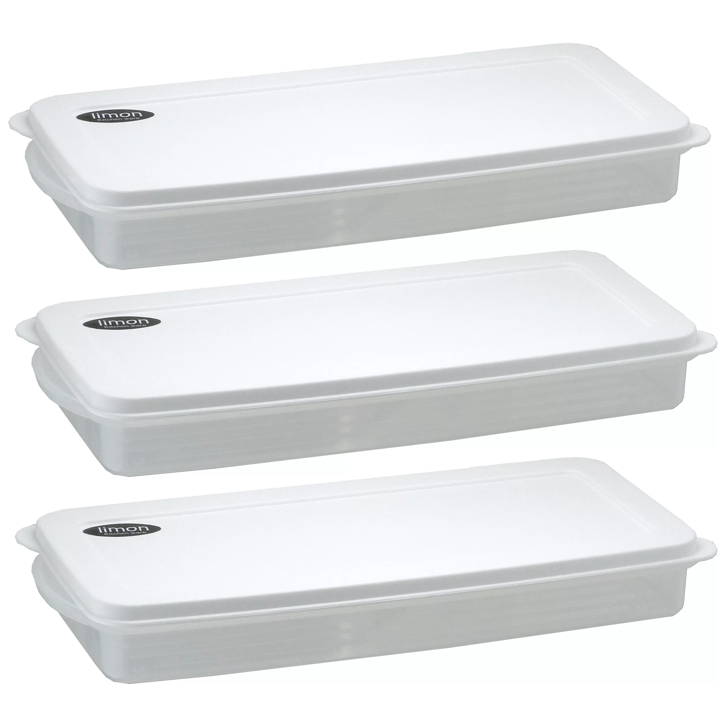 ظرف نگهدارنده لیمون مدل فریزری FL-3 بسته سه عددی