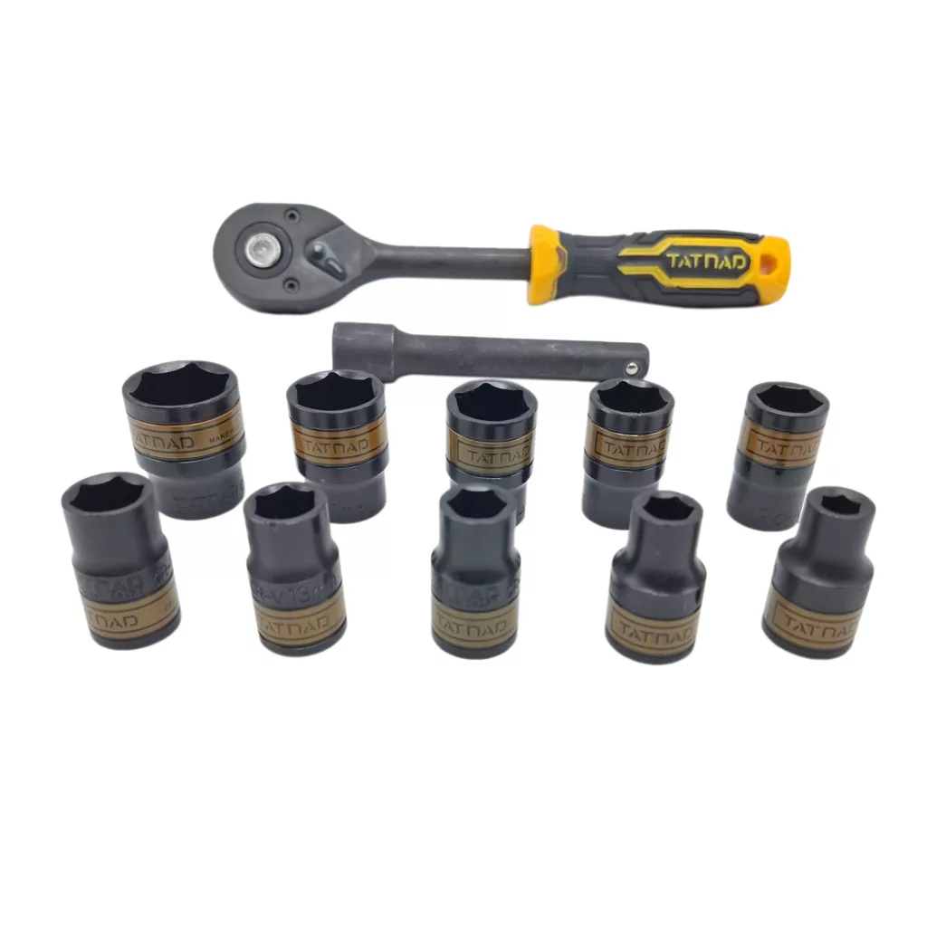 آچار بکس و سری بکس تاتند مدل 12S مجموعه 12 عددی