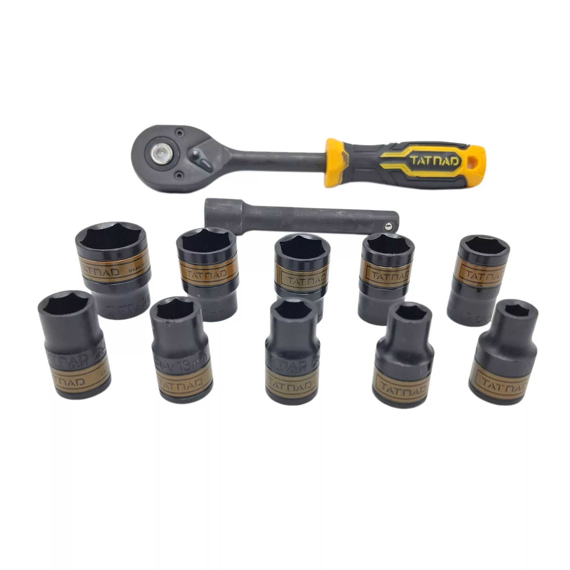 آچار بکس و سری بکس تاتند مدل 12S مجموعه 12 عددی