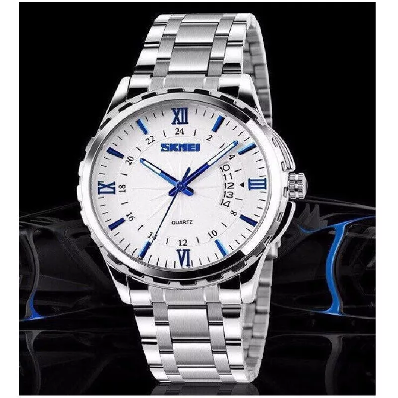 ساعت مچی عقربه‌ای مردانه اسکمی مدل 9069SIBU