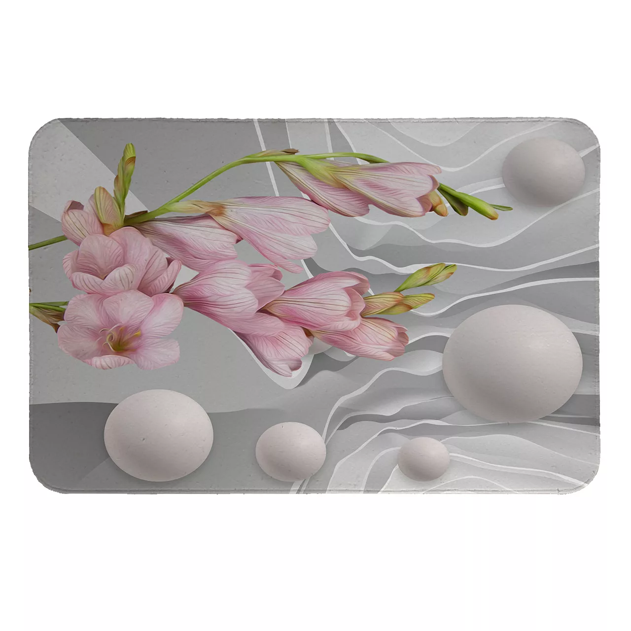 پادری طرح گل کد 5984 سایز 80 × 50 سانتی‌متر