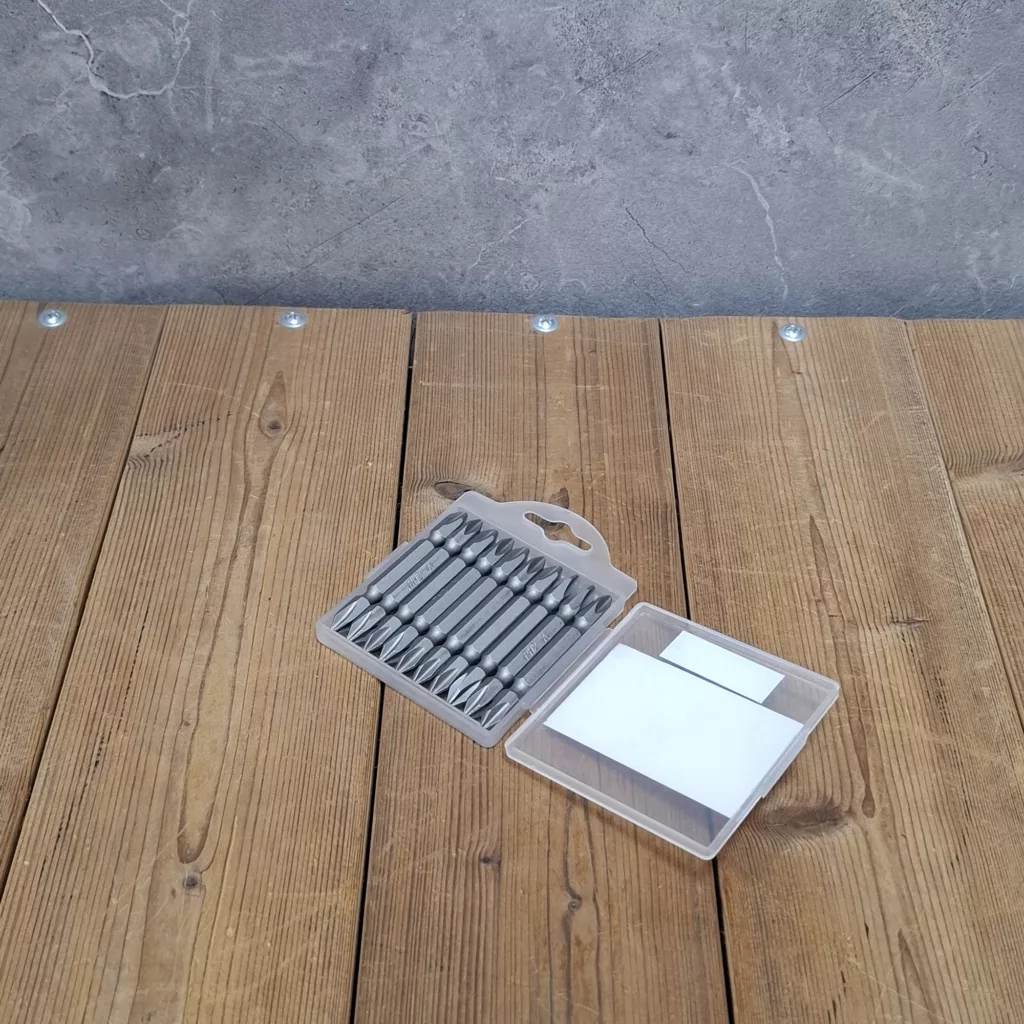 سری پیچ گوشتی دو سر چهارسو باس مدل x10PCS بسته 10 عددی