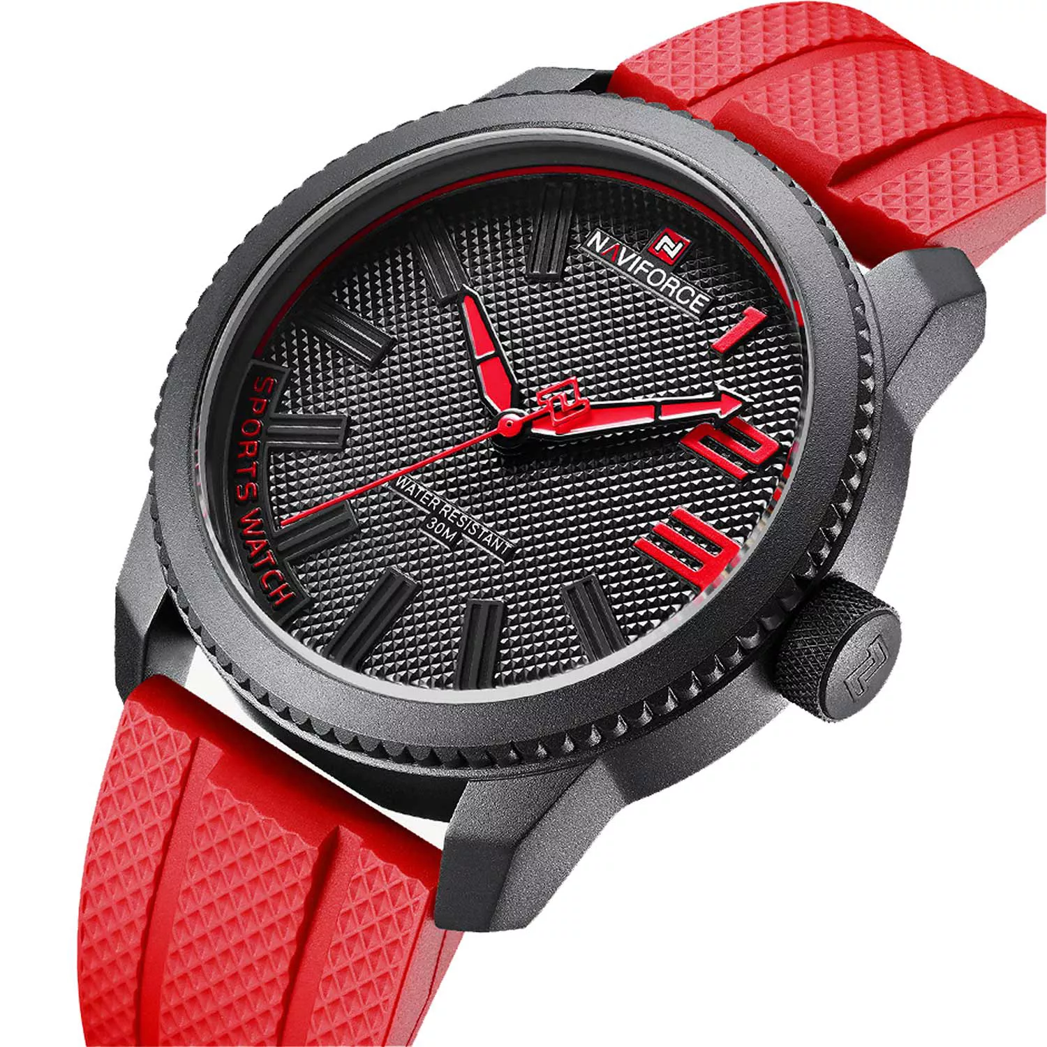 ساعت مچی عقربه‌ای مردانه  کوارتز نیوی فورس مدل NF9202