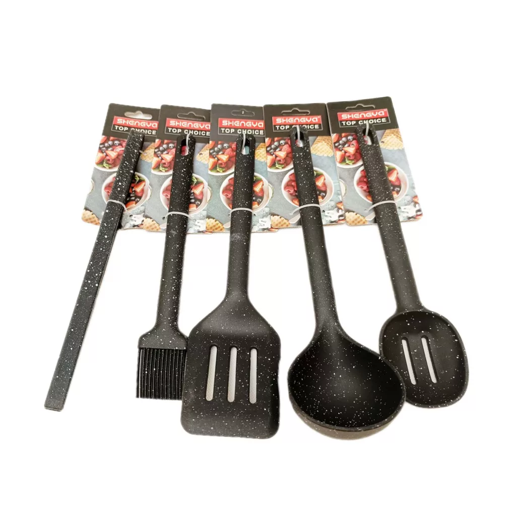 سرویس کفگیر و ملاقه 5 پارچه شنگیا مدل 005