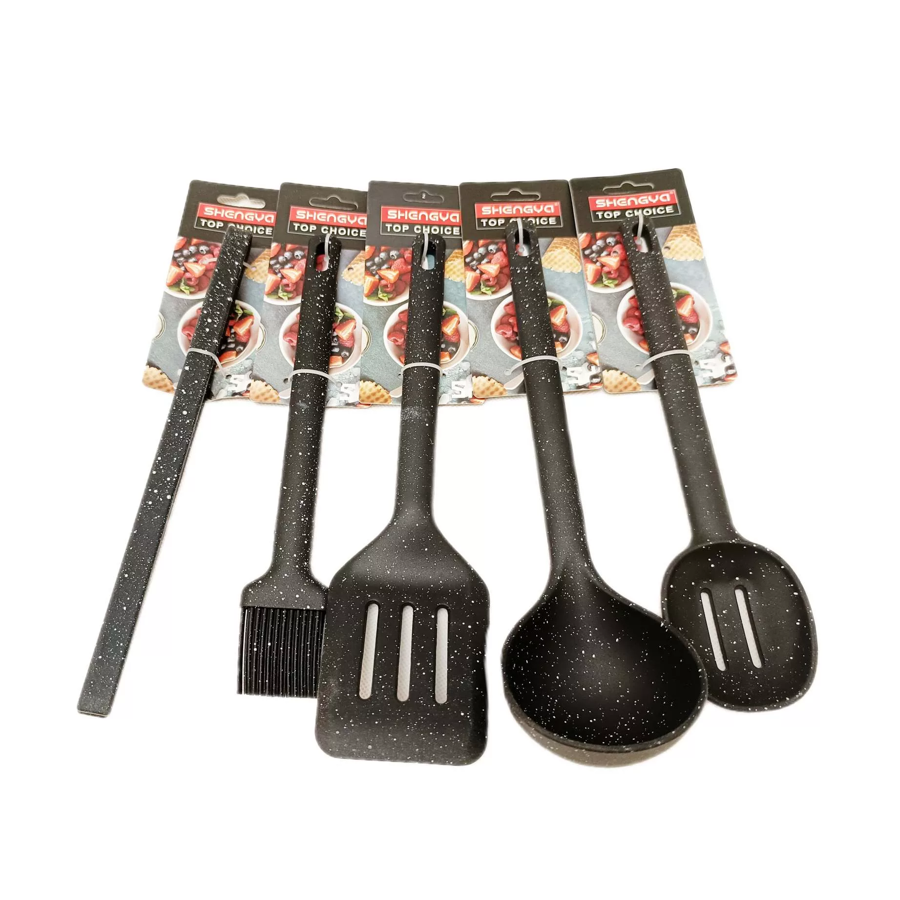 سرویس کفگیر و ملاقه 5 پارچه شنگیا مدل 005 سرویس کفگیر و ملاقه 5 پارچه شنگیا مدل 005