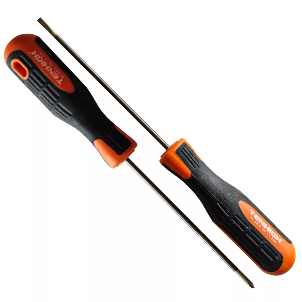 پیچ گوشتی دوسو و چهارسو تنهای مدل KM-51141 بسته 2 عددی