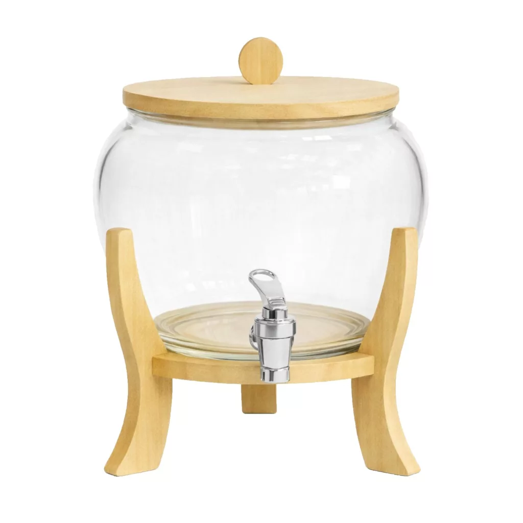 کلمن مدل شیشه‌ای اولگا گنجایش 4 لیتر