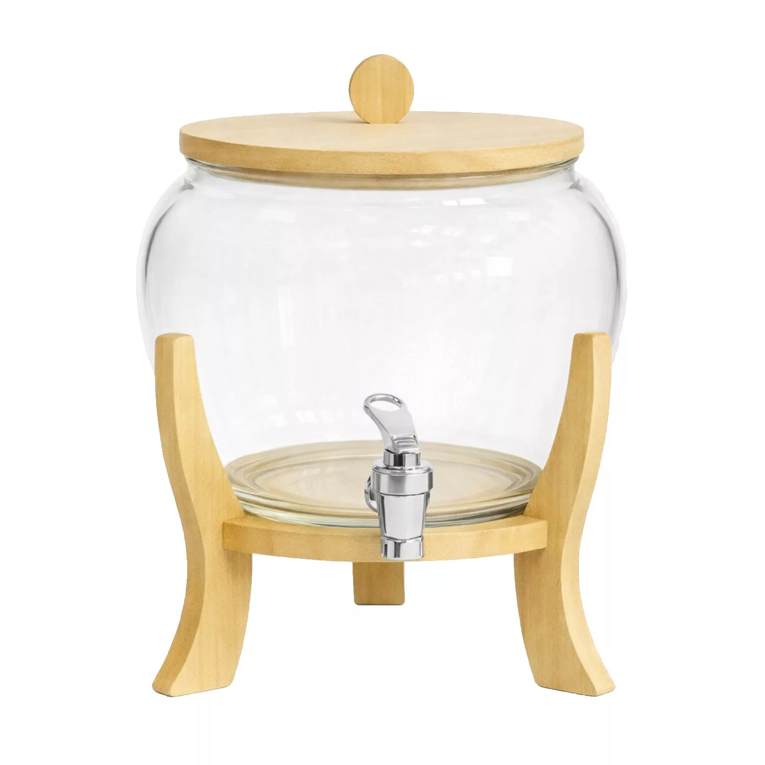 کلمن مدل شیشه‌ای اولگا گنجایش 4 لیتر