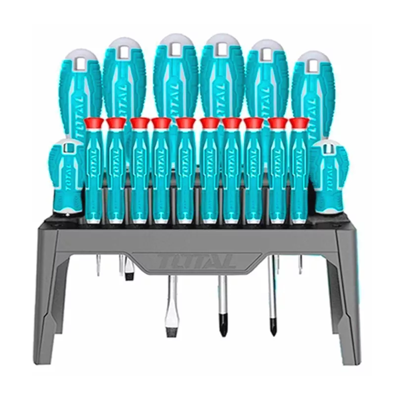 پیچ گوشتی توتال مدل THT-250618 مجموعه 18 عددی