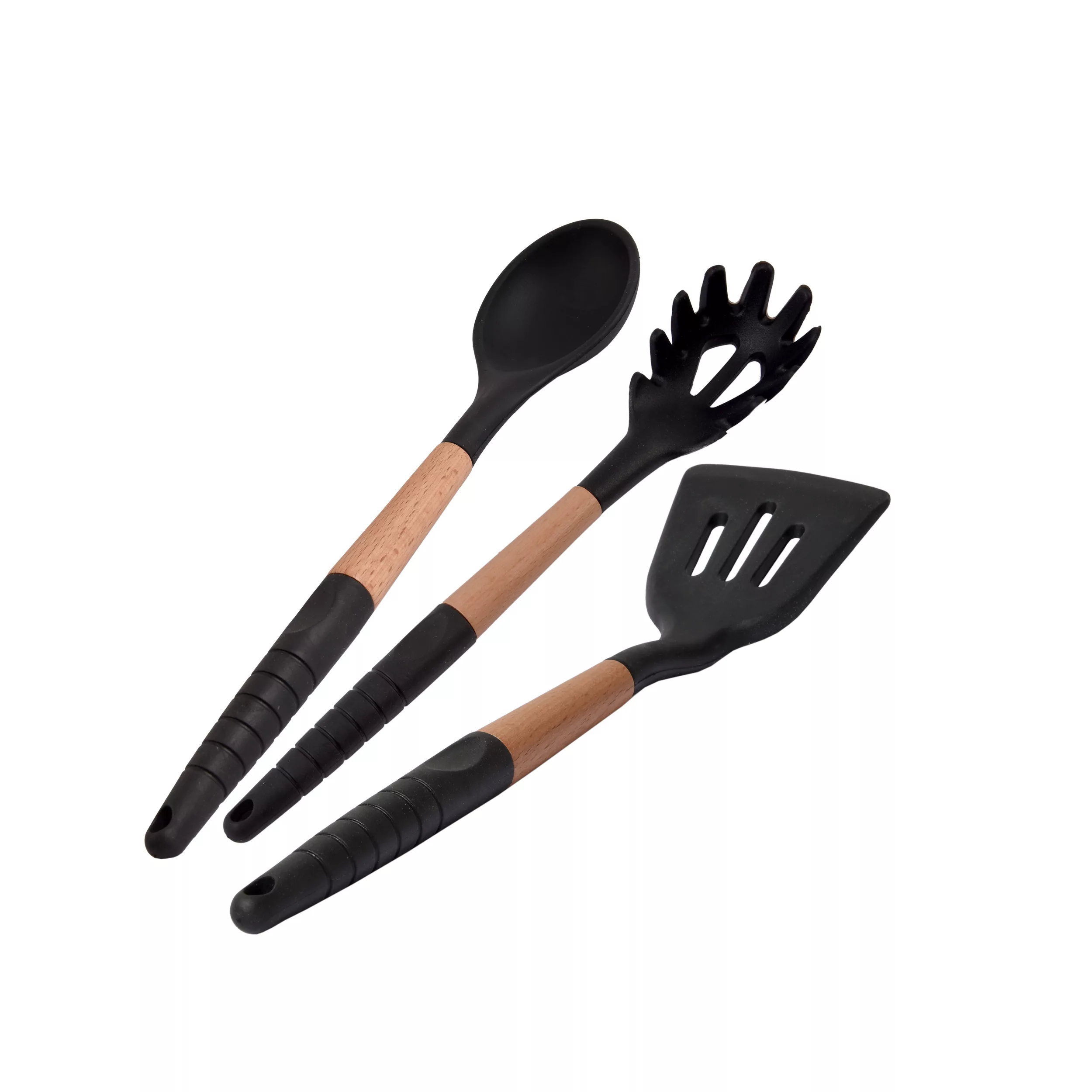 سرویس 3 پارچه کفگیر و ملاقه شنگیا مدل P4766-P4769-P4770