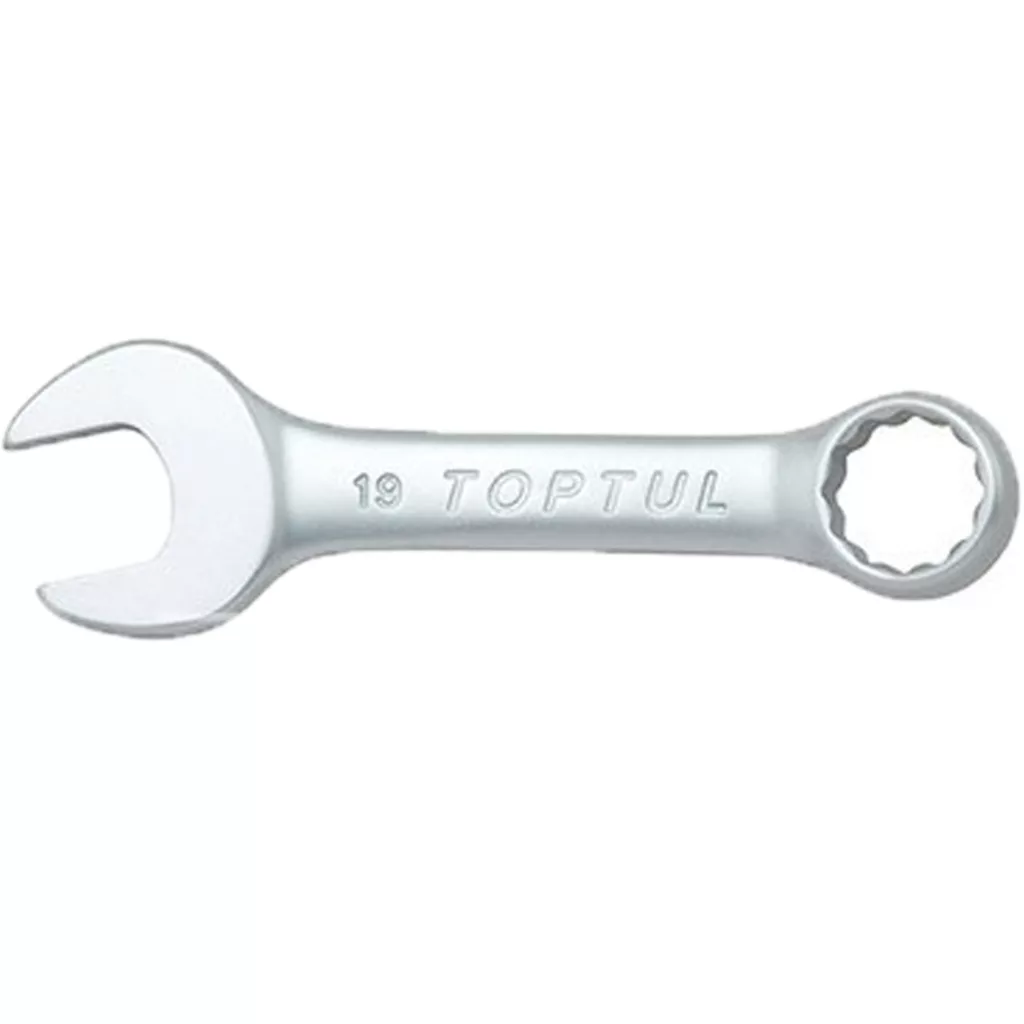 آچار یکسر تخت و یکسر رینگی تاپ تول مدل GAAA1002 مجموعه ده عددی