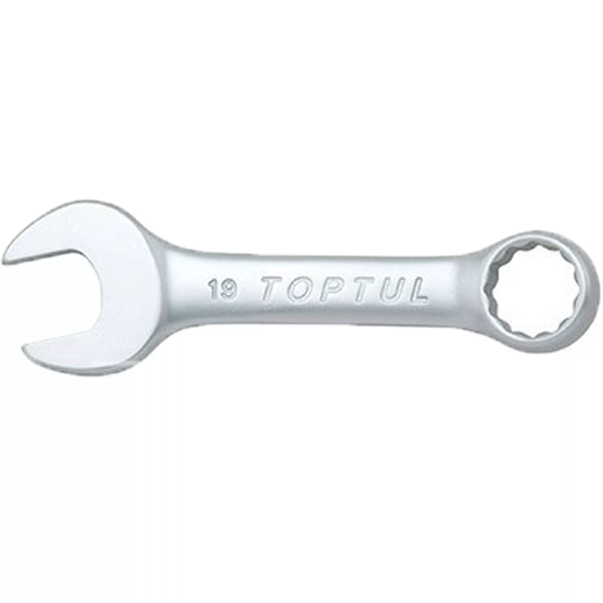 آچار یکسر تخت و یکسر رینگی تاپ تول مدل GAAA1002 مجموعه ده عددی