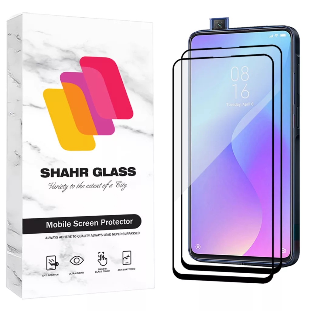 محافظ صفحه نمایش شیشه ای شهر گلس مدل FUL2 مناسب برای گوشی موبایل شیائومی Mi 9T Pro / Mi 9T / Redmi K20 Pro / Redmi K20 بسته دو عددی