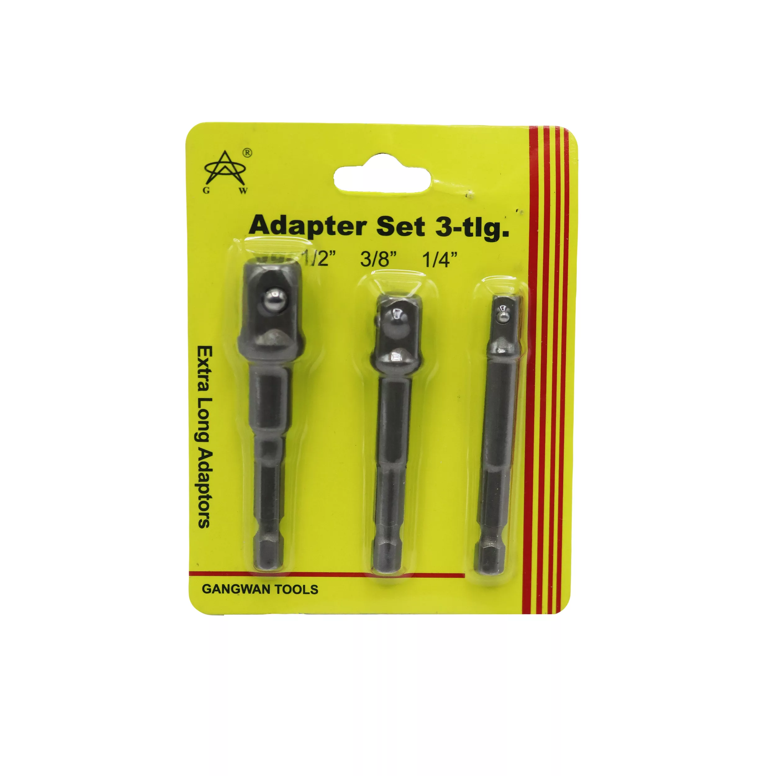 رابط بکس سر دریلی گنجوان تولز مدل YP--1/4-3/8-1/2 مجموعه 3 عددی