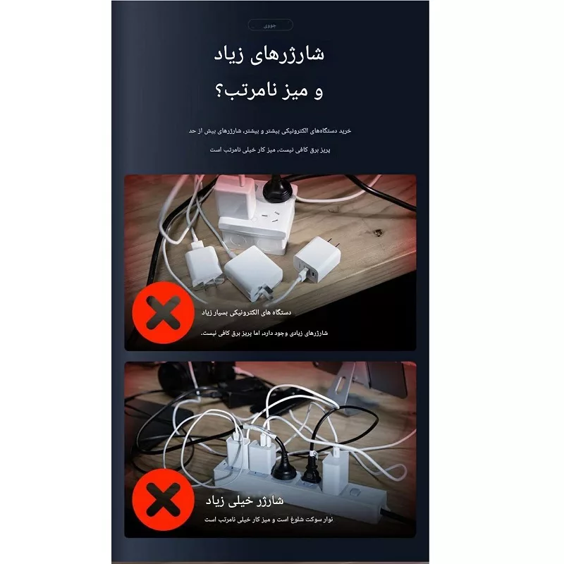 هاب 6 پورت USB-C و USB جووی مدل JC-128