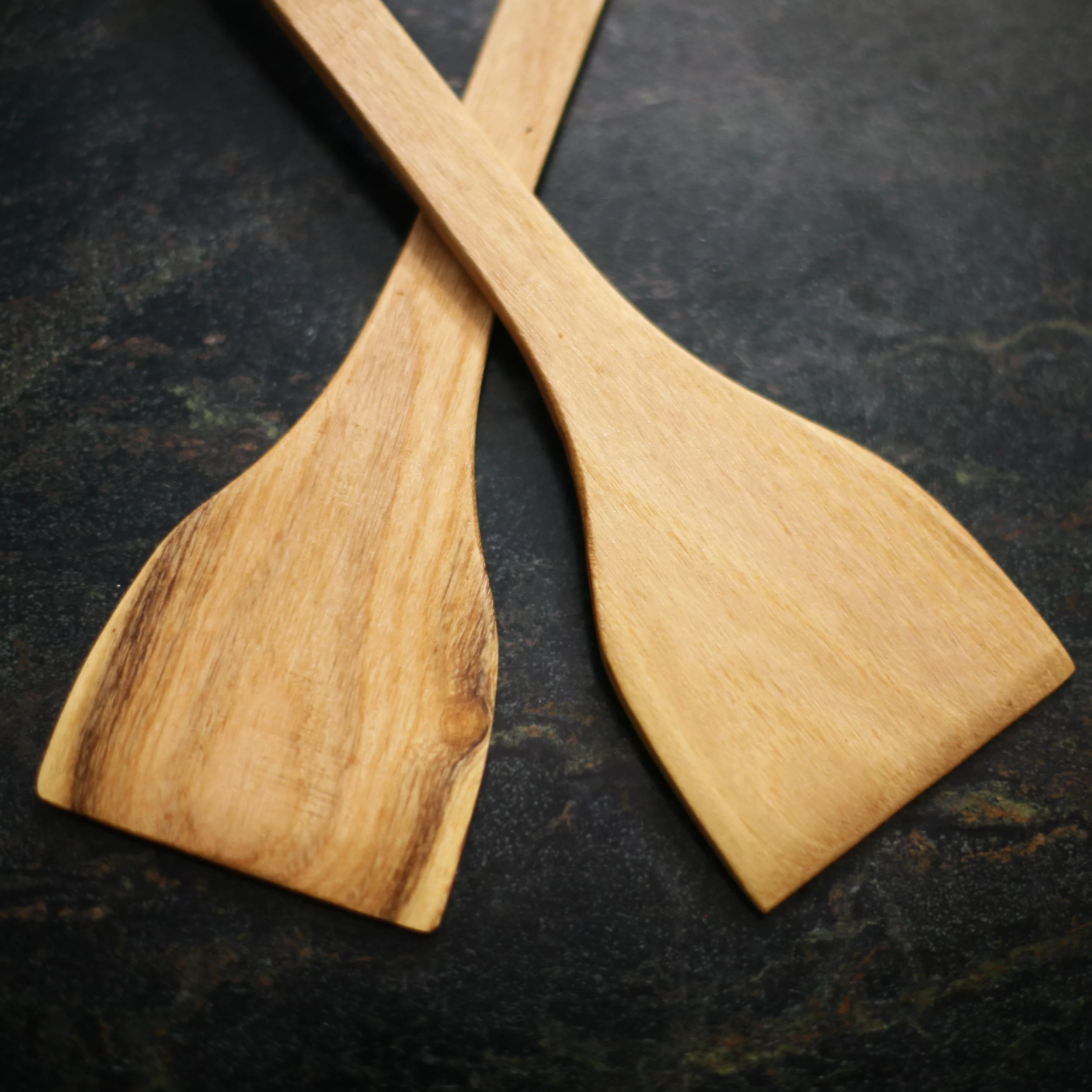 کفگیر مدل wood بسته 2 عددی