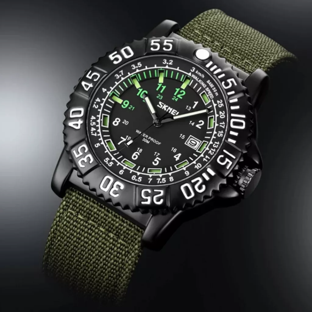 ساعت مچی عقربه‌ای مردانه اسکمی مدل تقویم دار 9281