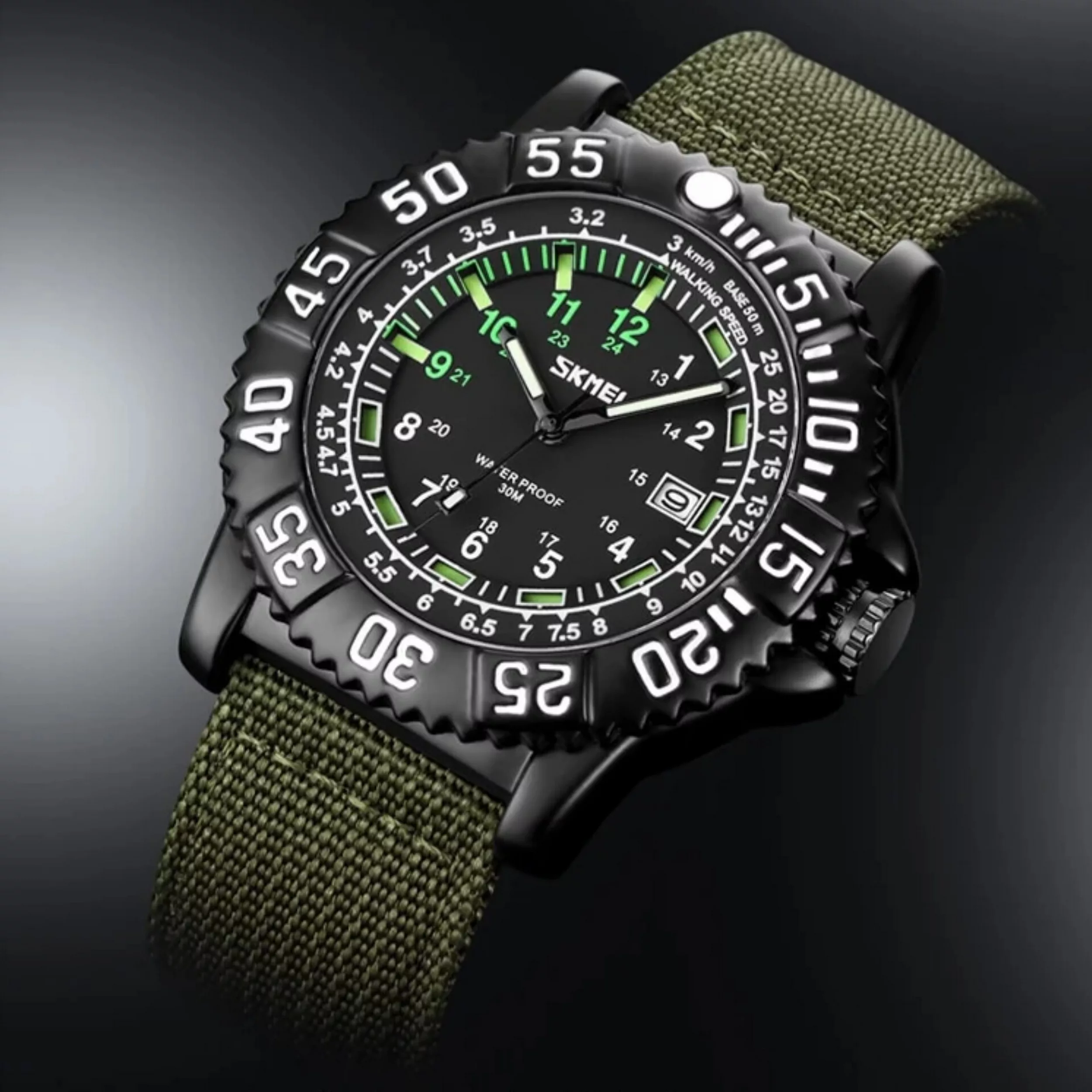 ساعت مچی عقربه‌ای مردانه اسکمی مدل تقویم دار 9281